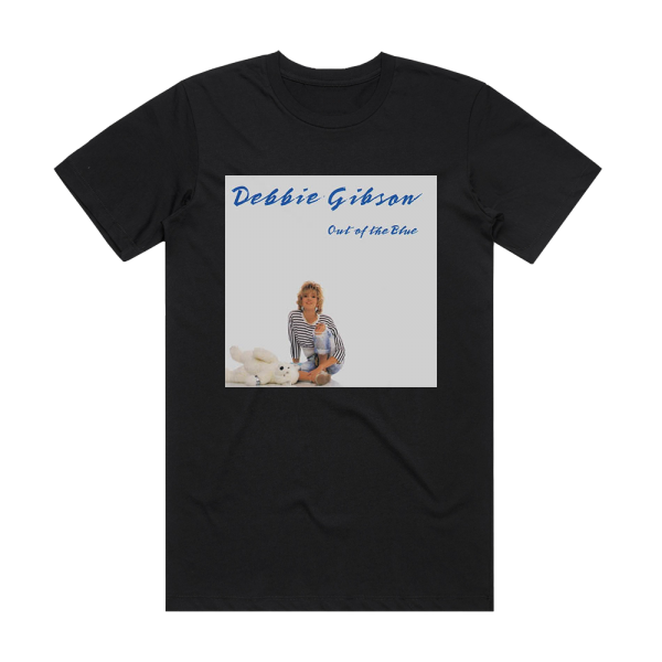 Debbie Gibson Out Of The Blue Album Cover T-Shirt Black