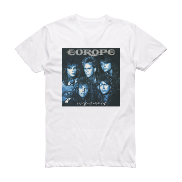 Europe Out Of This World Album Cover T-Shirt White