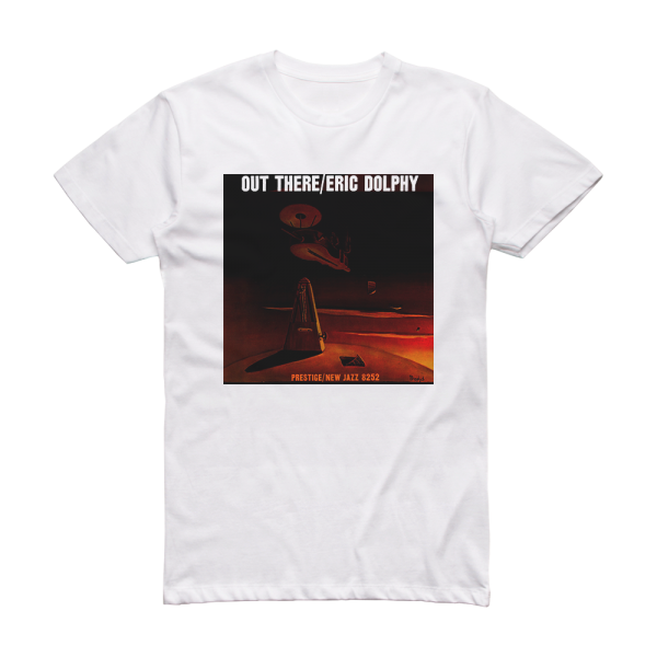 Eric Dolphy Out There 1 Album Cover T-Shirt White