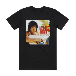 David Lee Murphy Out With A Bang Album Cover T-Shirt Black