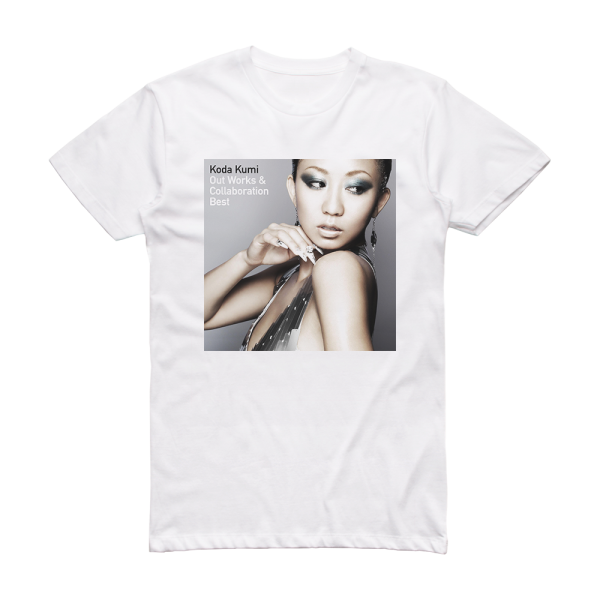 Kumi Koda Out Works Collaboration Best Album Cover T-Shirt White