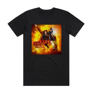 Madcon Outrun The Sun Feat Maadmoiselle Album Cover T-Shirt Black