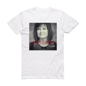 Maurane Ouvre Album Cover T-Shirt White