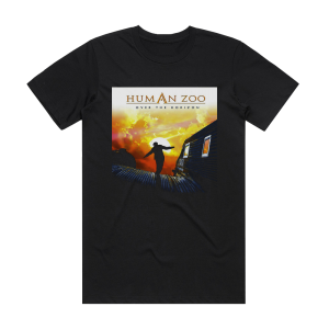 Human Zoo Over The Horizon Album Cover T-Shirt Black