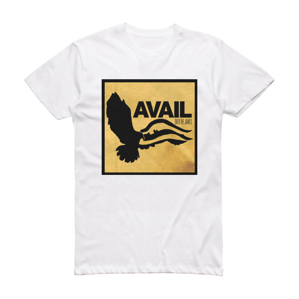 Avail Over The James Album Cover T-Shirt White