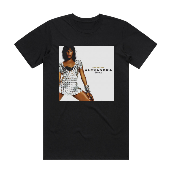 Alexandra Burke Overcome Album Cover T-Shirt Black