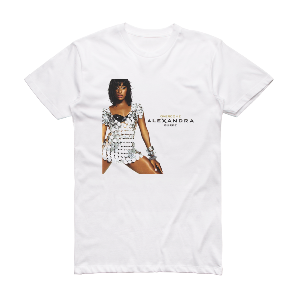 Alexandra Burke Overcome Album Cover T-Shirt White