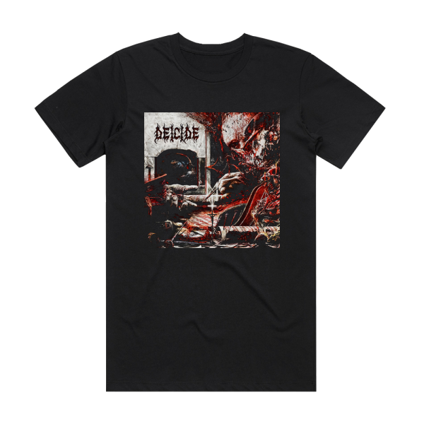 Deicide Overtures Of Blasphemy Album Cover T-Shirt Black