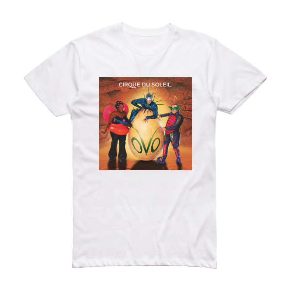 Cirque du Soleil Ovo Album Cover T-Shirt White