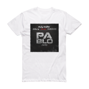 Micky Medina Pablo Remix Album Cover T-Shirt White