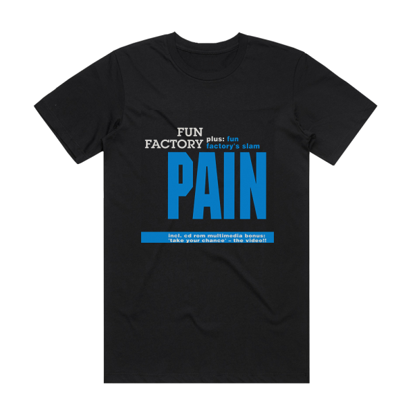 Fun Factory Pain Album Cover T-Shirt Black