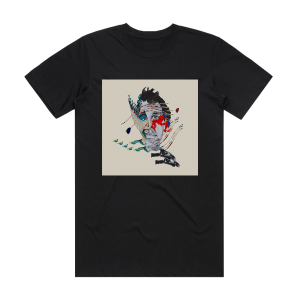 Animal Collective Painting With Album Cover T-Shirt Black