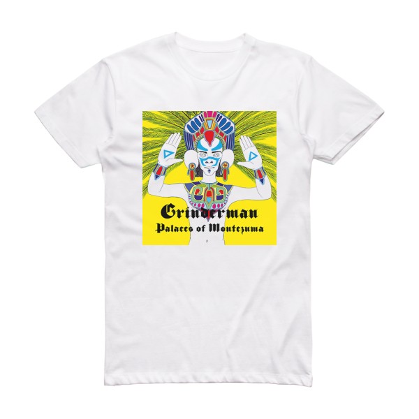 Grinderman Palaces Of Montezuma Album Cover T-Shirt White