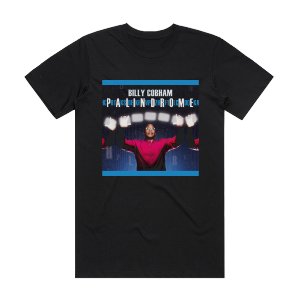 Billy Cobham Palindrome Album Cover T-Shirt Black