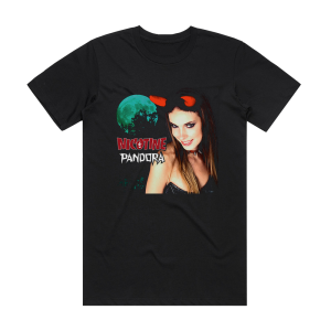 NICOTINE Pandora Album Cover T-Shirt Black
