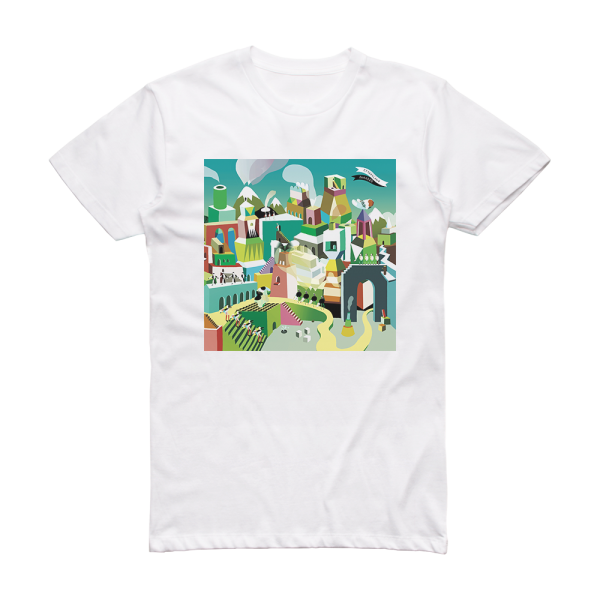 Efterklang Parades Album Cover T-Shirt White