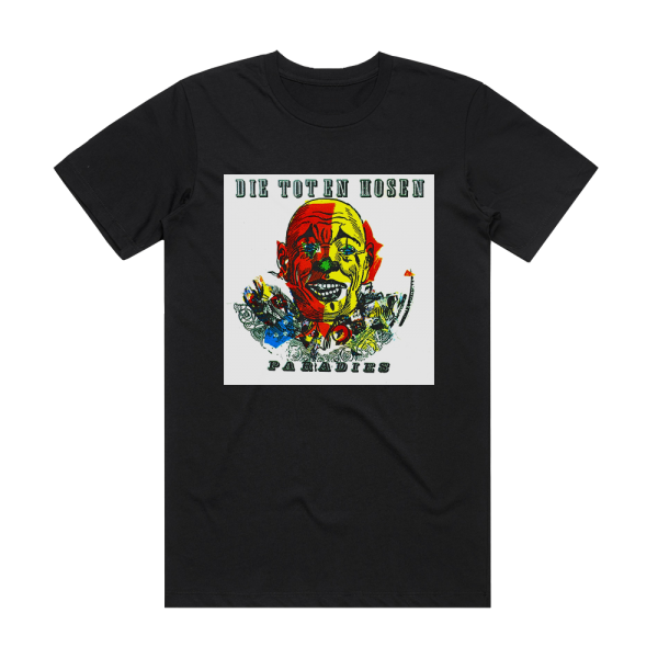Die Toten Hosen Paradies Album Cover T-Shirt Black