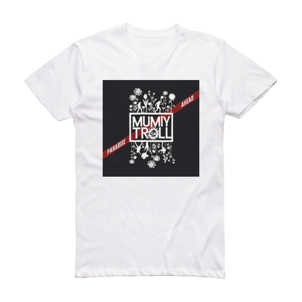 Mumiy Troll Paradise Ahead Album Cover T-Shirt White