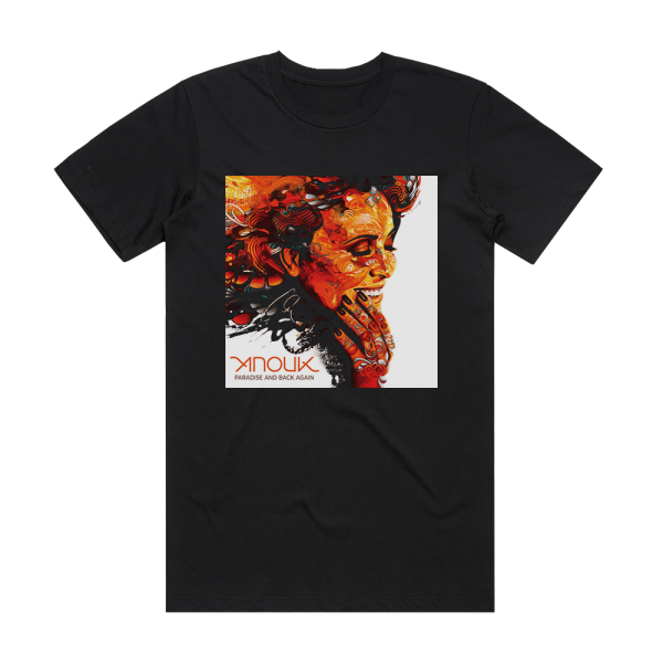 Anouk Paradise And Back Again 2 Album Cover T-Shirt Black