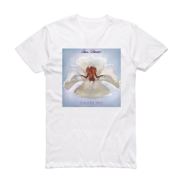 Amii Stewart Paradise Bird Album Cover T-Shirt White