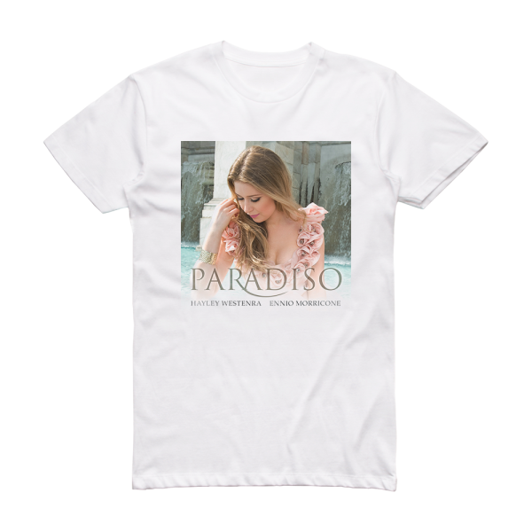 Hayley Westenra Paradiso Album Cover T-Shirt White