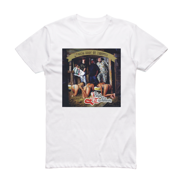 De Jeugd van Tegenwoordig Parels Voor De Zwijnen Album Cover T-Shirt White