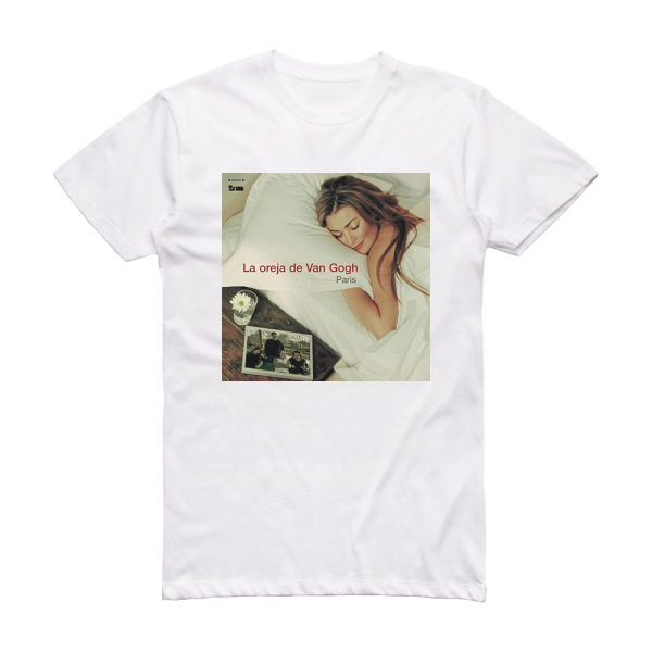 La Oreja de Van Gogh Paris Album Cover T-Shirt White