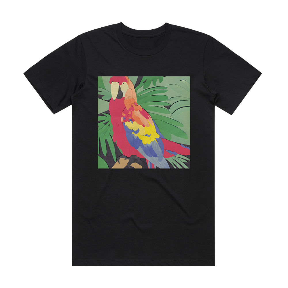 Algernon Cadwallader Parrot Flies Album Cover T-Shirt Black – ALBUM ...