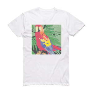Algernon Cadwallader Parrot Flies Album Cover T-Shirt White
