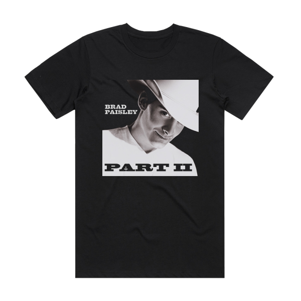 Brad Paisley Part Ii Album Cover T-Shirt Black