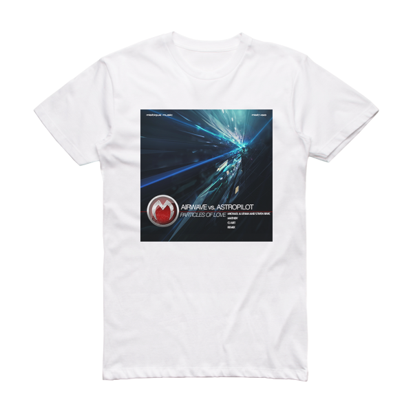 AstroPilot Particles Of Love Album Cover T-Shirt White