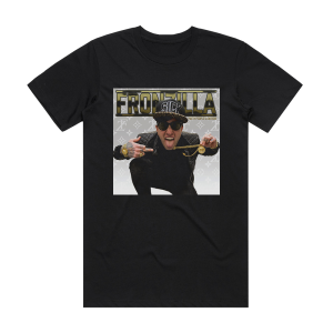 Fronzilla Party Peoples Anthem Album Cover T-Shirt Black