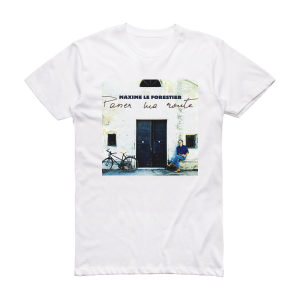 Maxime Le Forestier Passer Ma Route Album Cover T-Shirt White