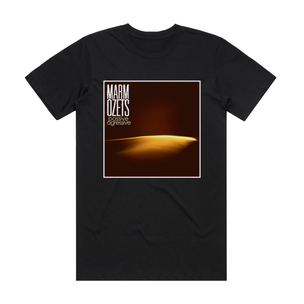 Marmozets Passive Aggressive Album Cover T-Shirt Black