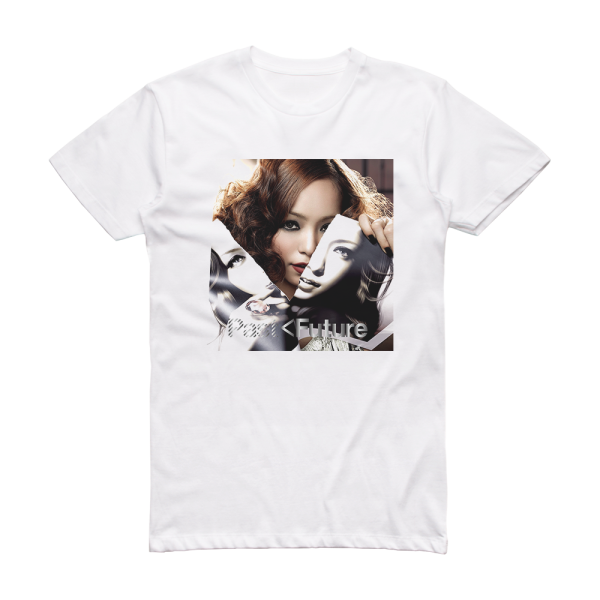 Namie Amuro Pastfuture Album Cover T-Shirt White
