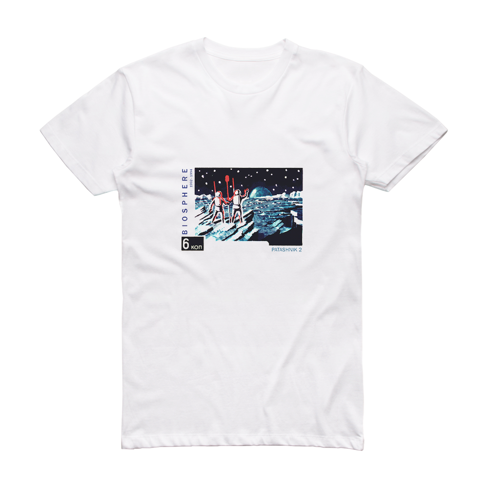 Biosphere Patashnik 2 Album Cover T-Shirt White – ALBUM COVER T-SHIRTS