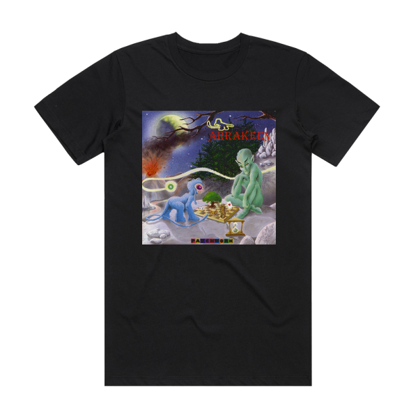 Arrakeen Patchwork Album Cover T-Shirt Black