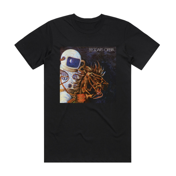 Beggars Opera Pathfinder Album Cover T-Shirt Black