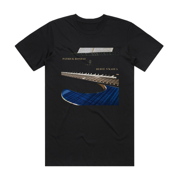 Patrick Rondat Patrick Rondat Herv Nkaoua Album Cover T-Shirt Black