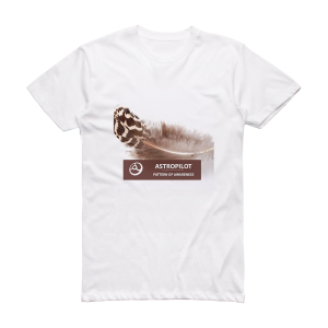 AstroPilot Pattern Of Awareness Album Cover T-Shirt White