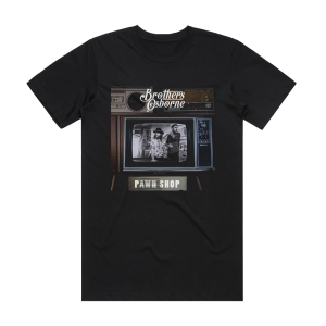 Brothers Osborne Pawn Shop Album Cover T-Shirt Black