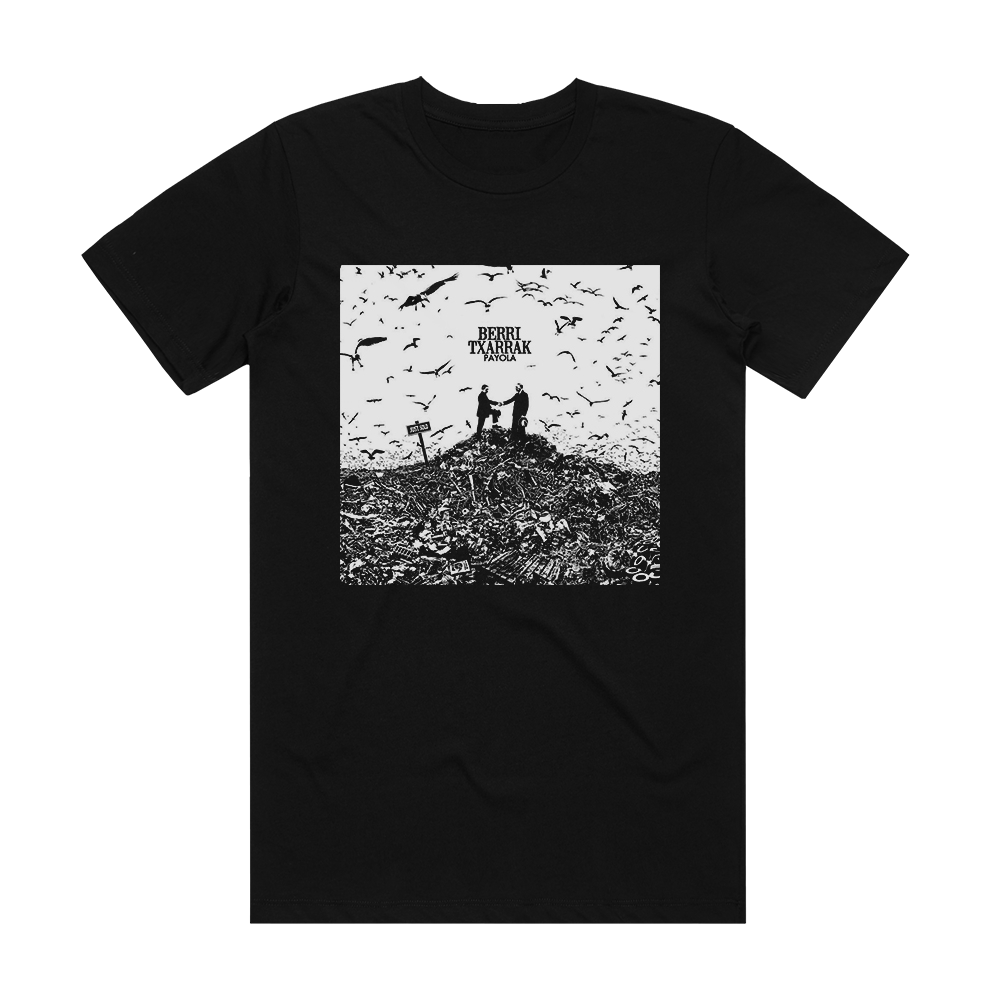 Berri Txarrak Payola Album Cover T-Shirt Black – ALBUM COVER T-SHIRTS