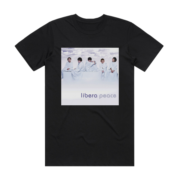 Libera Peace Album Cover T-Shirt Black