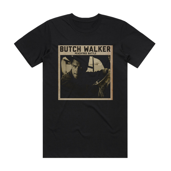Butch Walker Peachtree Battle Album Cover T-Shirt Black