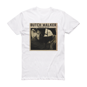 Butch Walker Peachtree Battle Album Cover T-Shirt White