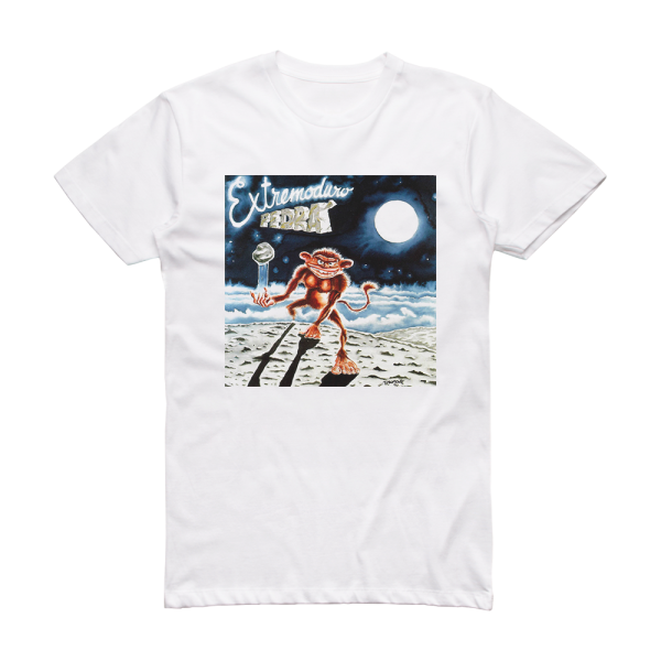 Extremoduro Pedr Album Cover T-Shirt White