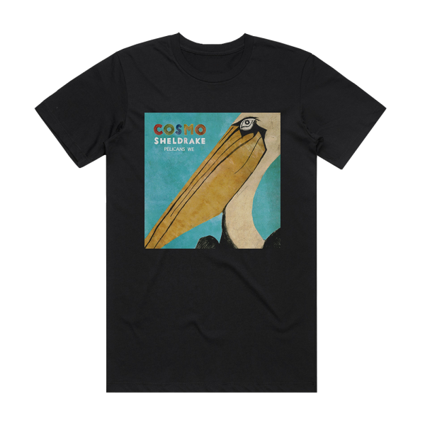 Cosmo Sheldrake Pelicans We Album Cover T-Shirt Black