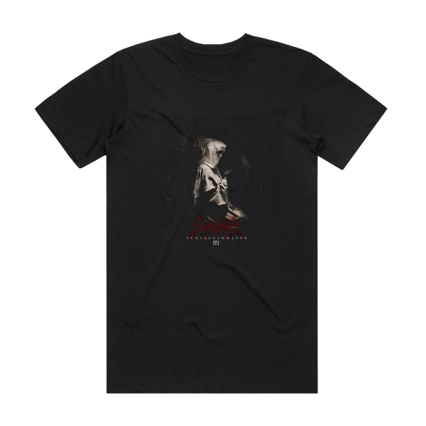 Enthroned Pentagrammaton Album Cover T-Shirt Black