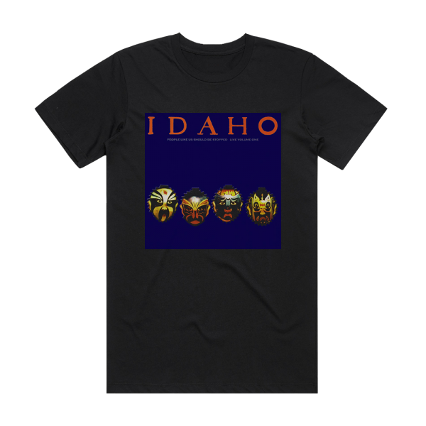 Idaho People Like Us Should Be Stopped Volume One Album Cover T-Shirt Black
