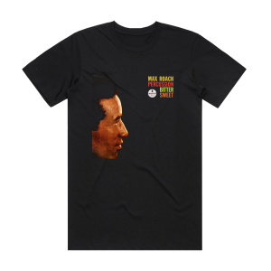 Max Roach Percussion Bitter Sweet Album Cover T-Shirt Black